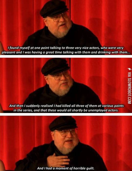 George+RR+Martin+problems