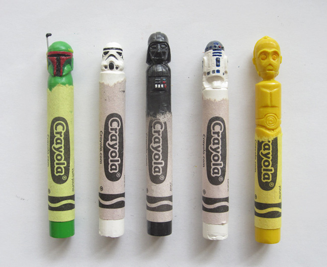 Star+Wars+crayon+carvings