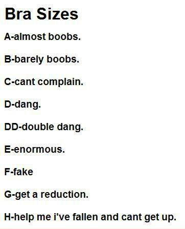 Bra+Sizes