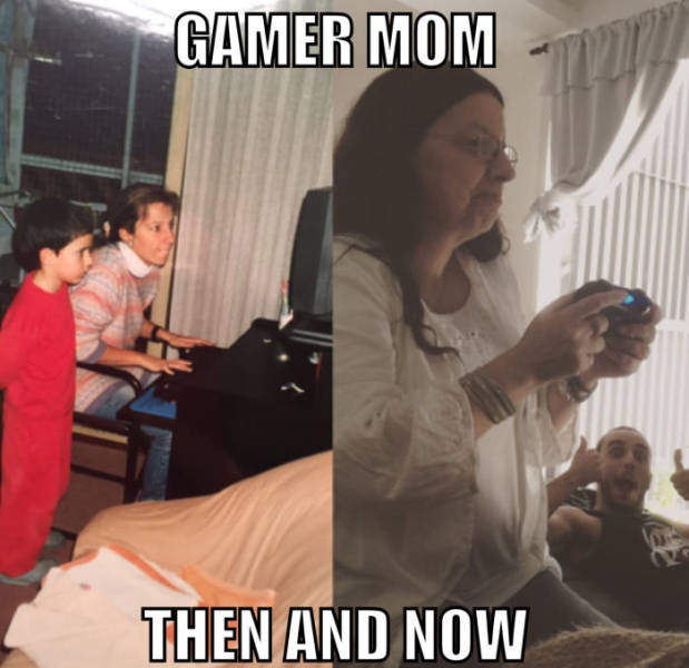 Gamer+Mom%3A+Then+vs+Now