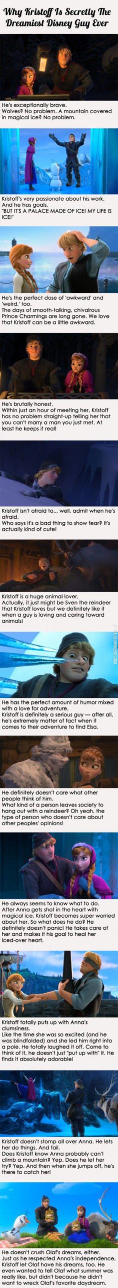 Kristoff%2C+the+dreamiest+Disney+guy.