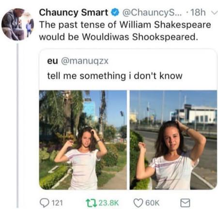 The+Past+Tense+Of+William+Shakespeare