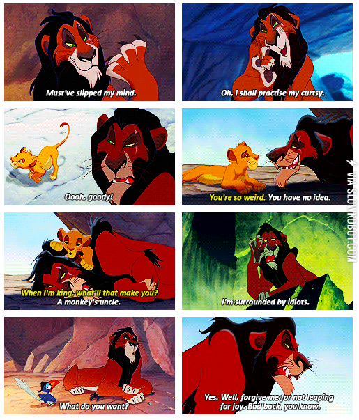 why+scar+was+my+favourite+character+in+the+lion+king