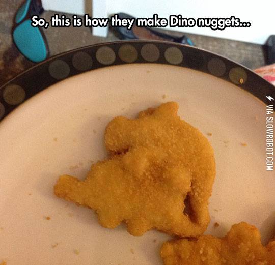 How+Dino+nuggets+are+made.