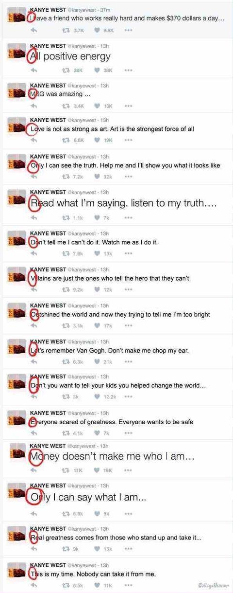 Kayne+is+telling+us+something+with+his+recent+tweets