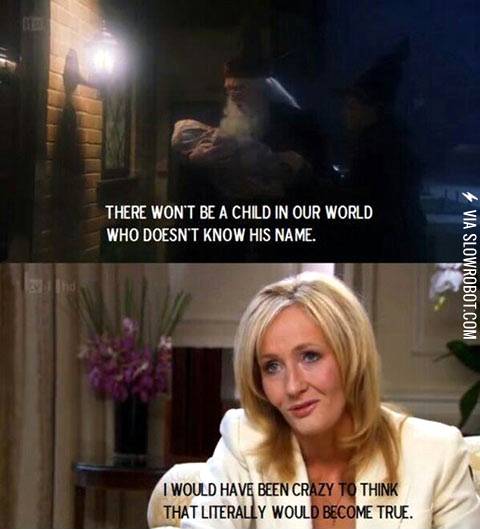 J.K.+Rowling+on+Harry+Potter.