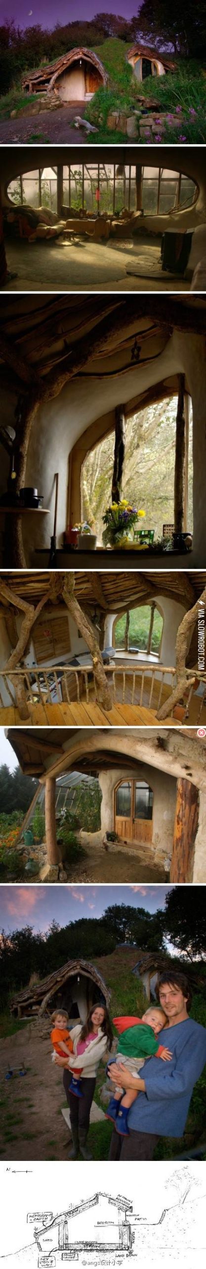 Build Your Own Hobbit Hole Home