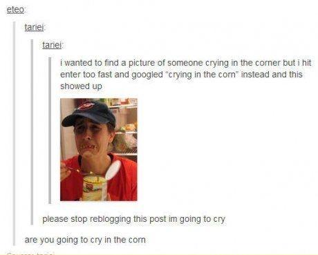 Crying+in+the+corn