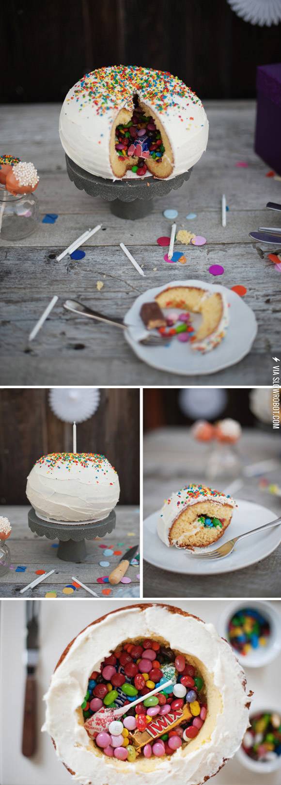 The+pi%C3%B1ata+cake.