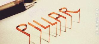 3D+calligraphy.