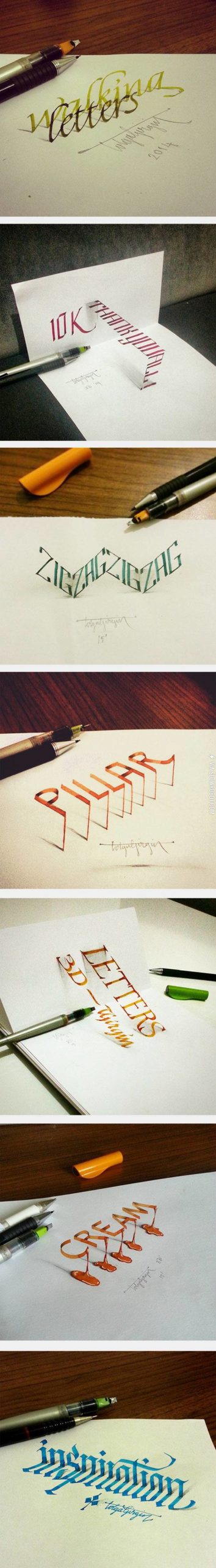 3D+calligraphy.