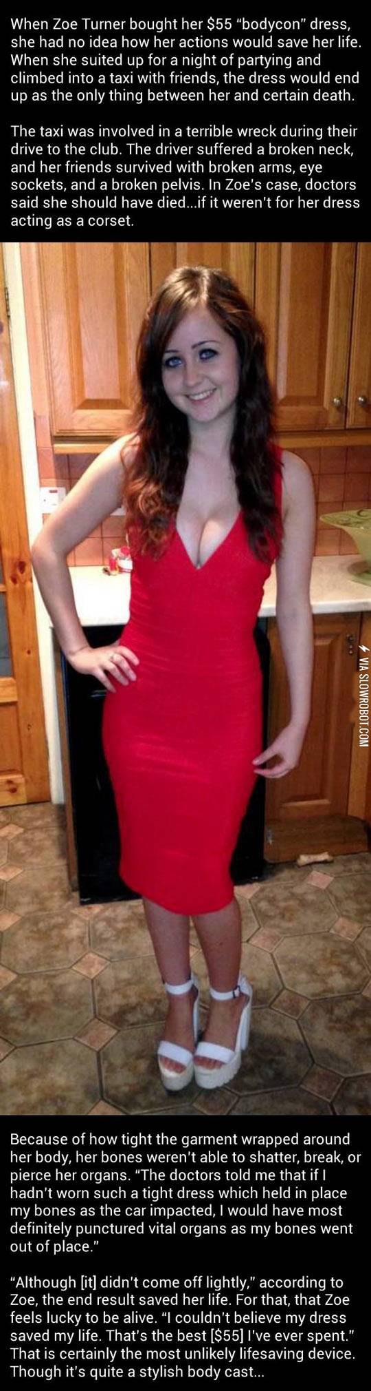 This+dress+saved+her+life.