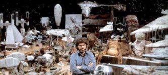 George+Lucas+and+his+props