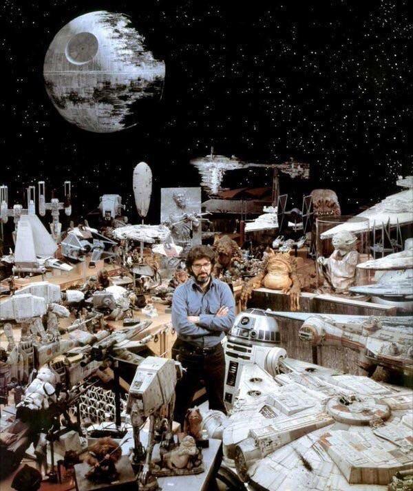 George+Lucas+and+his+props