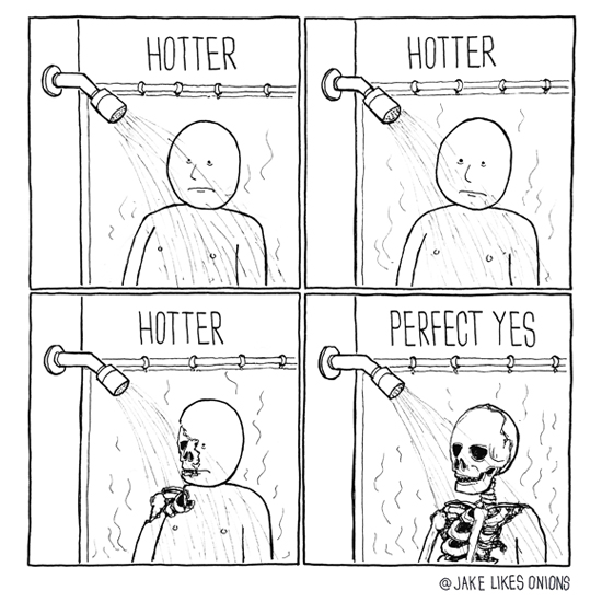 showering+in+winter