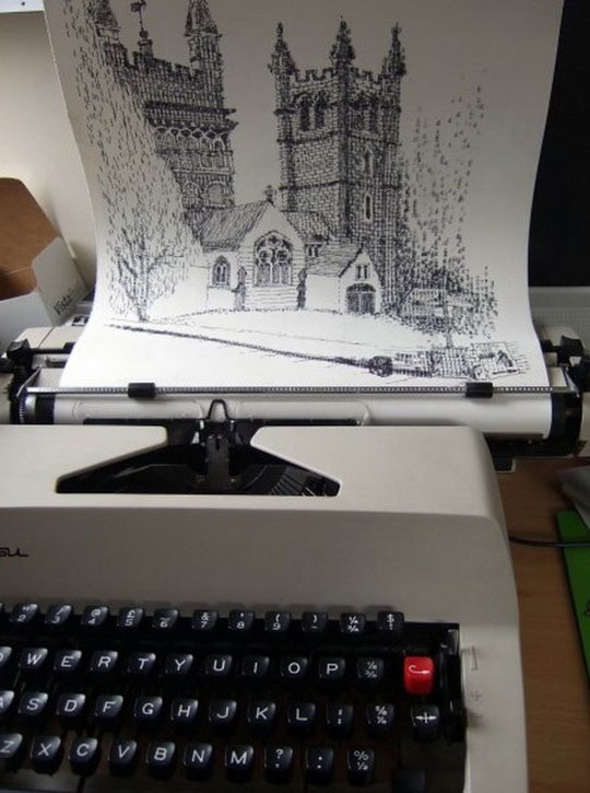 Magnificent+Typewriter+Art