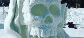 This+Snow+skull