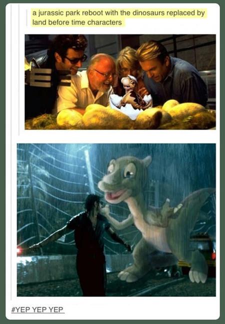 A+Jurassic+Park+Reboot+With+The+Dinosaurs+Replaced