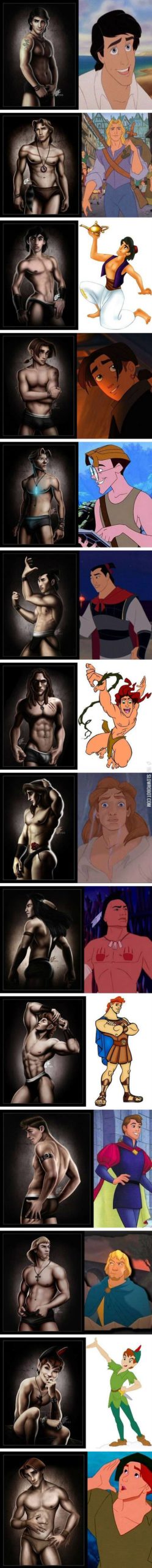 If+Disney+princes+were+underwear+models.