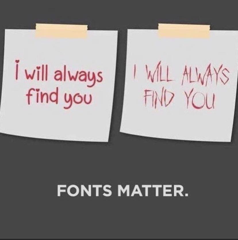 Font+matters
