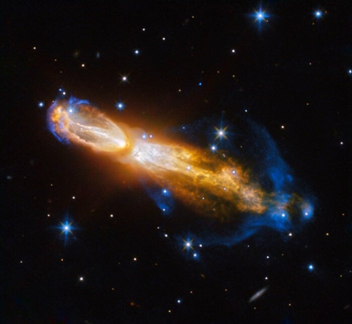 The+Hubble+space+telescope+took+this+photo+of+the+death+of+a+star