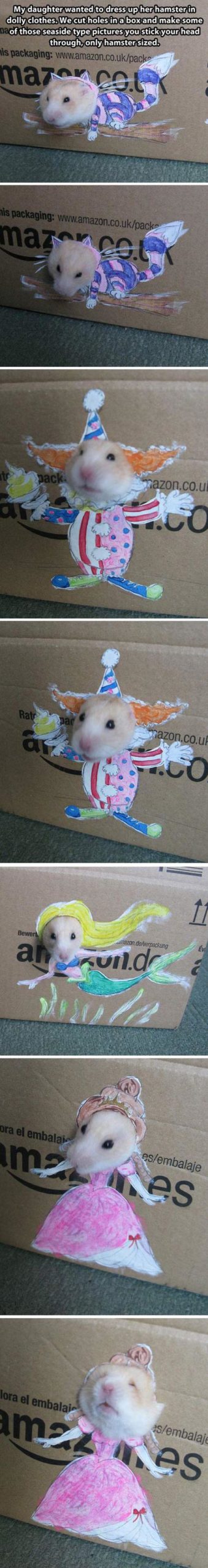 My+Daughter+Wanted+To+Dress+Up+Her+Hamster