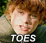 toes