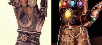The+relic+of+the+hand+of+Saint+Teresa+of+Avila+on+the+left%2C+The+Infinity+Gauntlet+on+the+right.