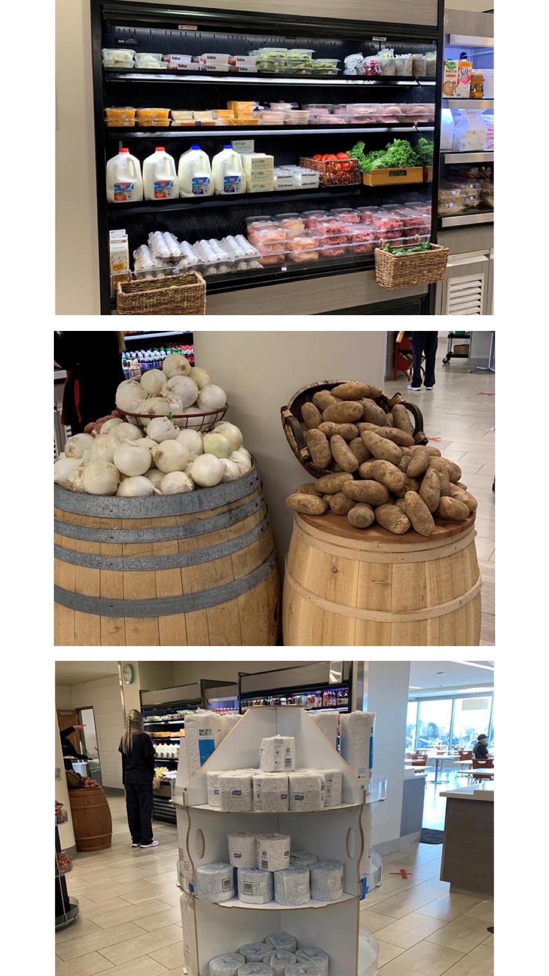 Local+hospital+sets+up+a+small+store+for+employees+to+have+quick+access+without+going+into+public.