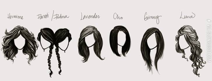 The+hair+of+the+girls+from+Harry+Potter.