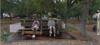Forrest+Gump+is+in+Google+Street+View%3F
