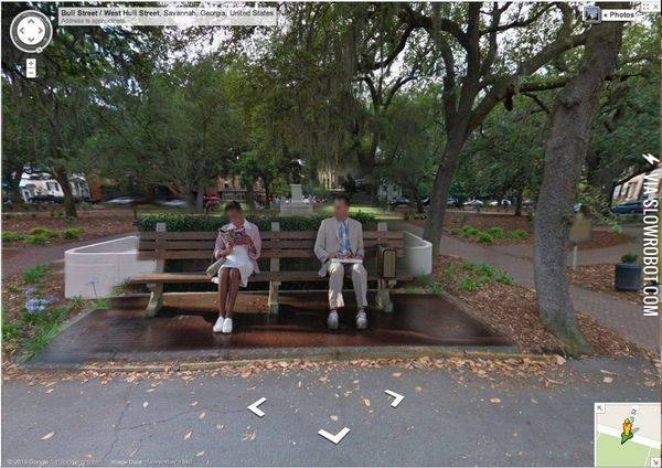 Forrest+Gump+is+in+Google+Street+View%3F