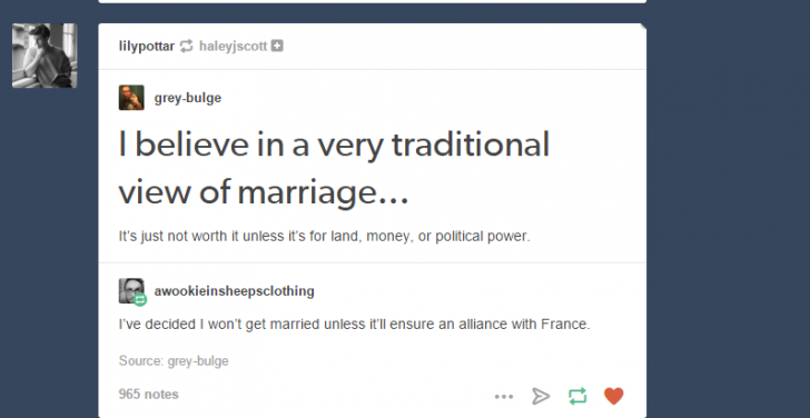 Very+traditional+view+of+marriage.