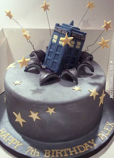 Dr.+Who+birthday+cake.