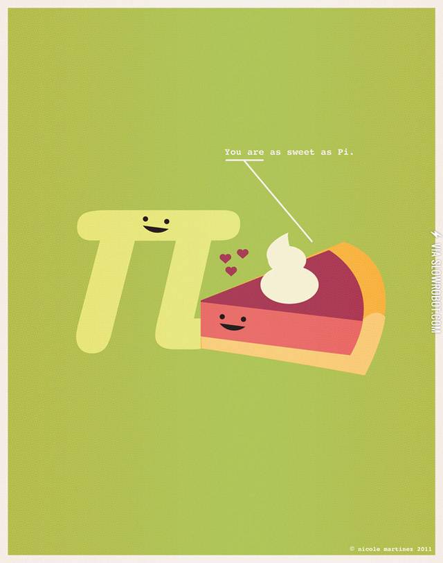 You+are+as+sweet+as+Pi.
