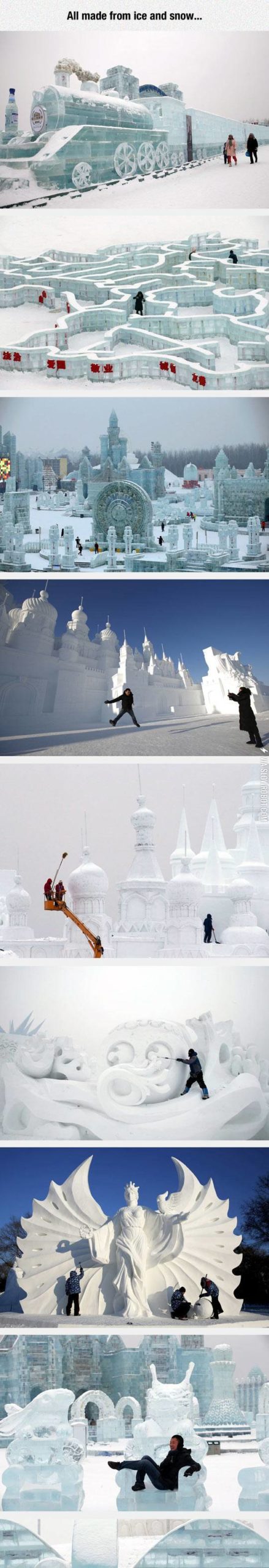 All+made+from+snow+and+ice.