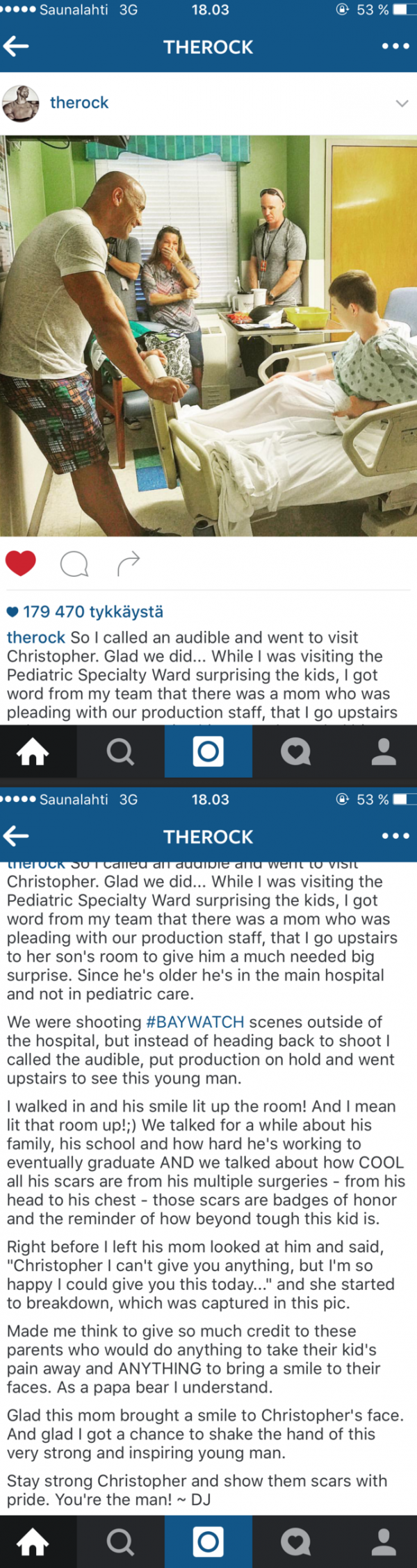 More+celebrities+should+be+like+The+Rock