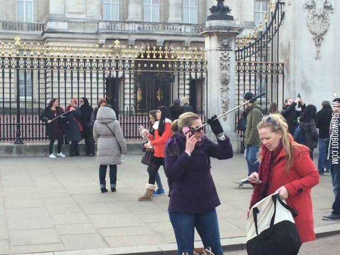 The+selfie+stick+phone+call