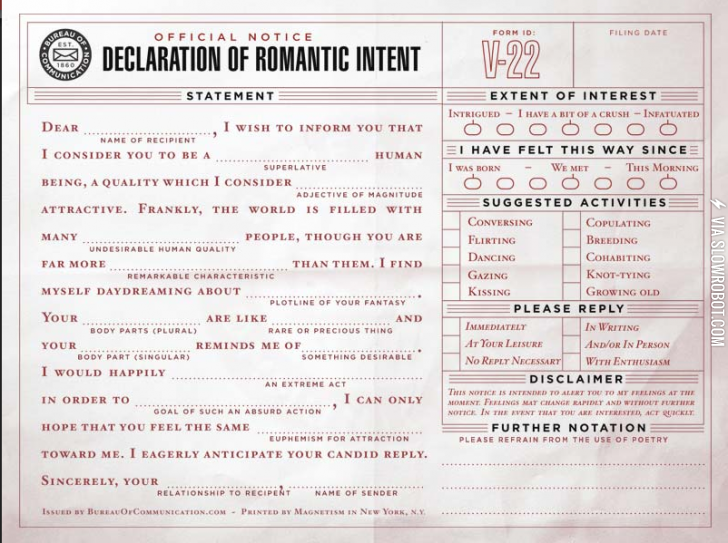 Declaration+of+Romantic+Intent