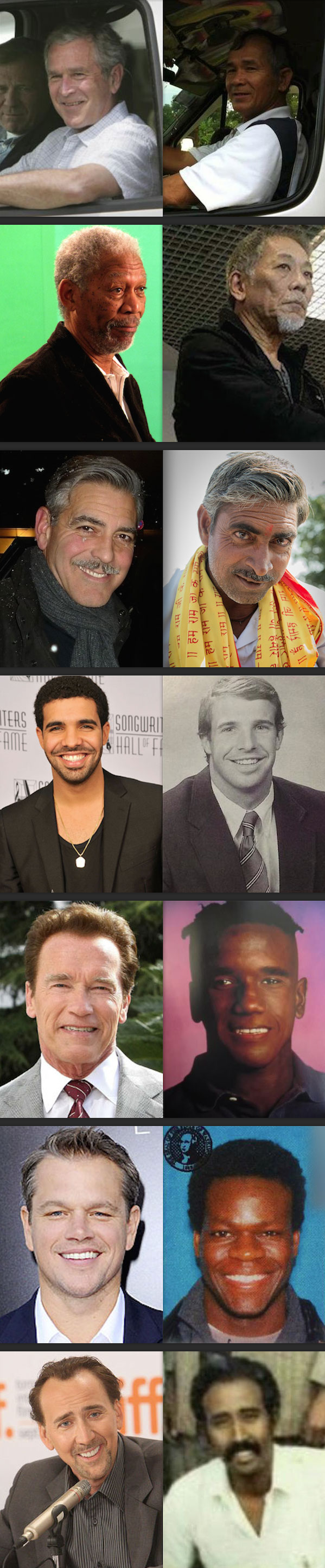 Celebrity+lookalikes+from+a+different+race