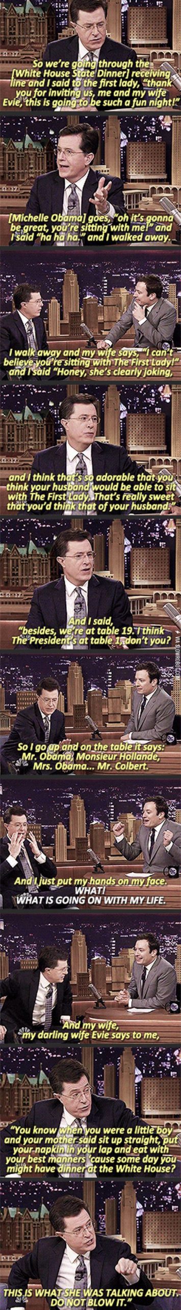 Colbert+at+the+White+House.