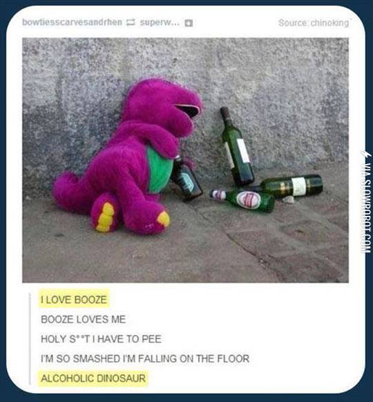 Alcoholic+dinosaur.
