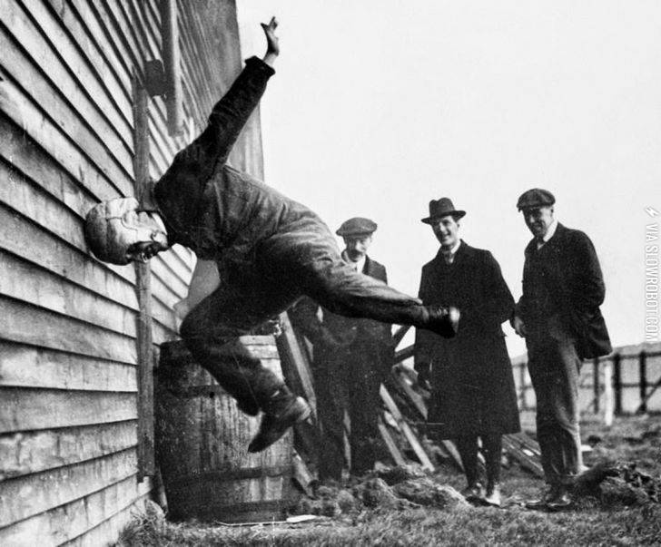 Testing+football+helmets%2C+1912.