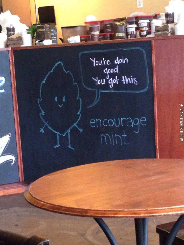 Encourage+mint.