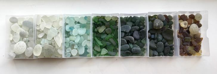 My+collection+of+sea+glass