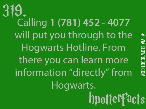 Hogwarts+Hotline