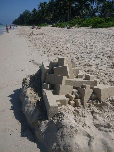 Geometric+sandcastle