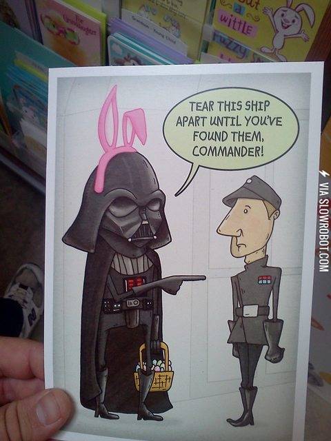 Darth+loves+his+Easter+eggs.