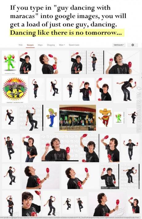 Guy+dancing+with+maracas.