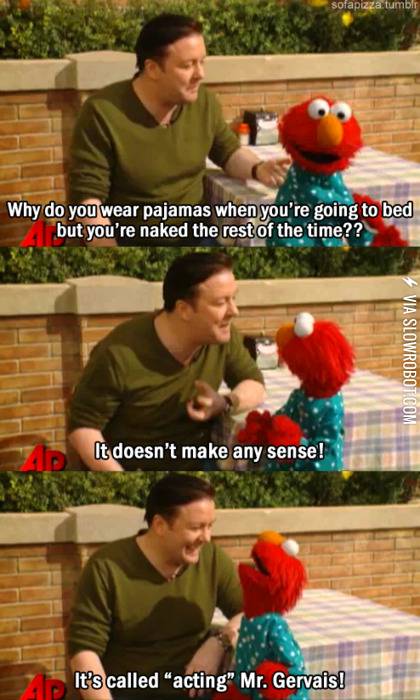 Elmo+teaches+Ricky+Gervais+a+lesson